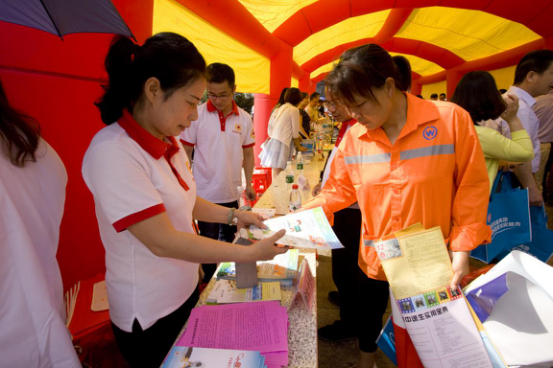 永州市红十字会开展5.12防灾减灾日宣传活动