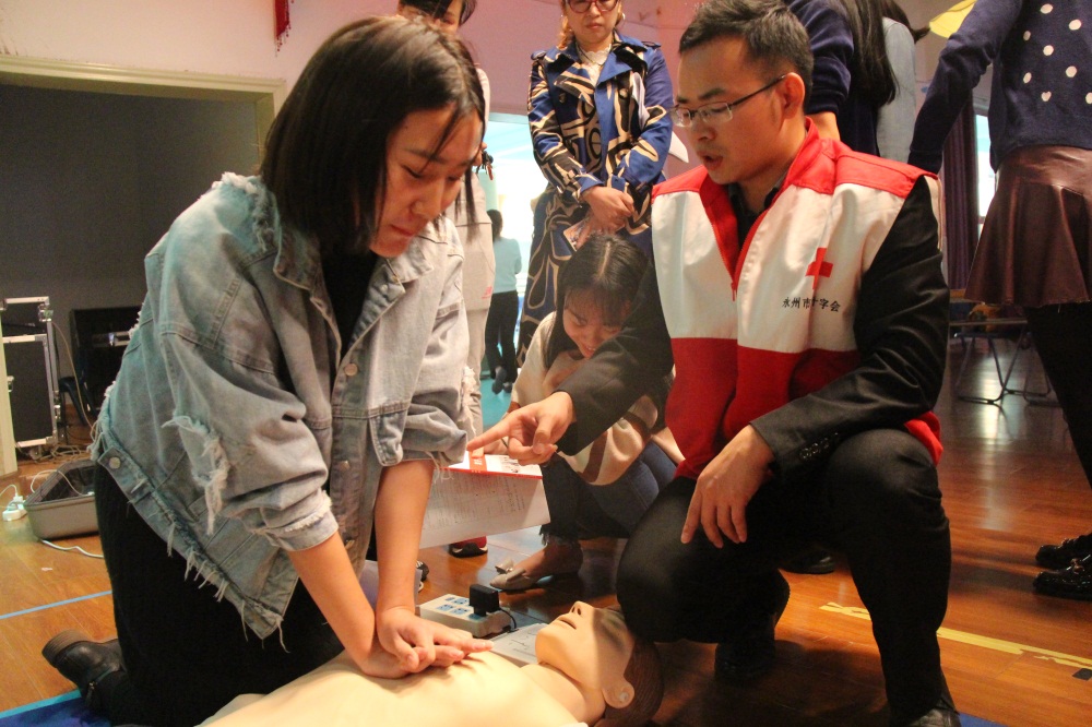 永州市开展第七期红十字救护员培训班