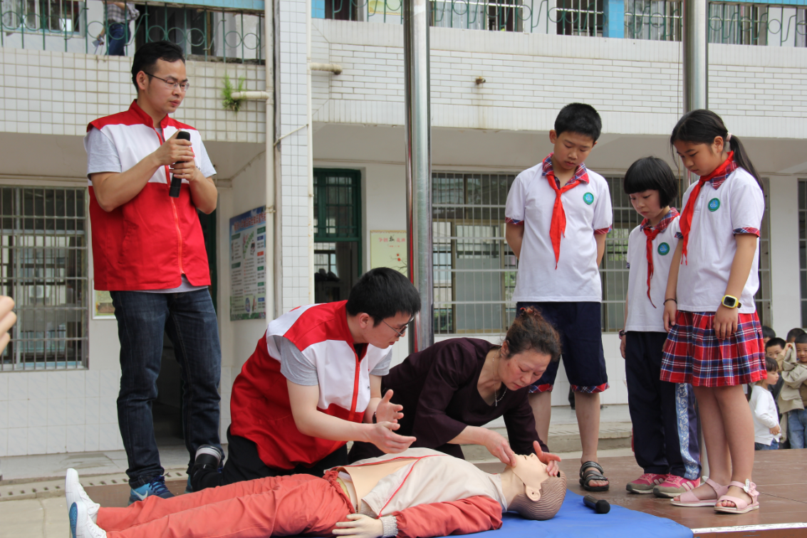 永州市红十字会安全教育进校园