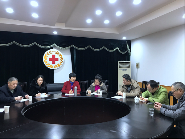 永州市红十字会赴省红十字会备灾中心参观学习