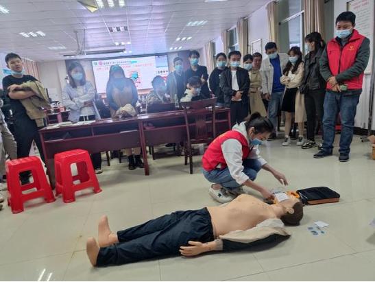 湖南江永：开展应急救护培训，提高应急处置能力